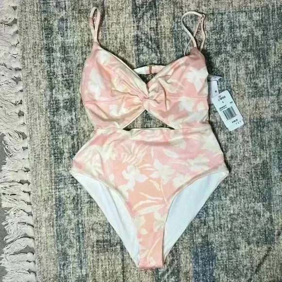NWT L*SPACE Kyslee One-Piece Reversible Swimsuit in Paradise Blooms Size 8 - Picture 11 of 13
